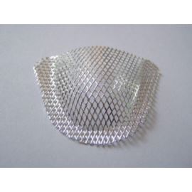 Siatka aluminiowa protetyczna srebrna Medin