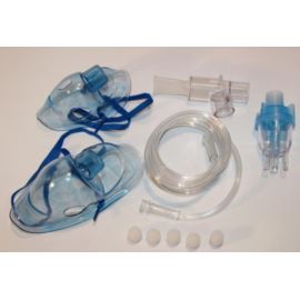 Zestaw do inhalatora (nebulizator,maski,rurka)